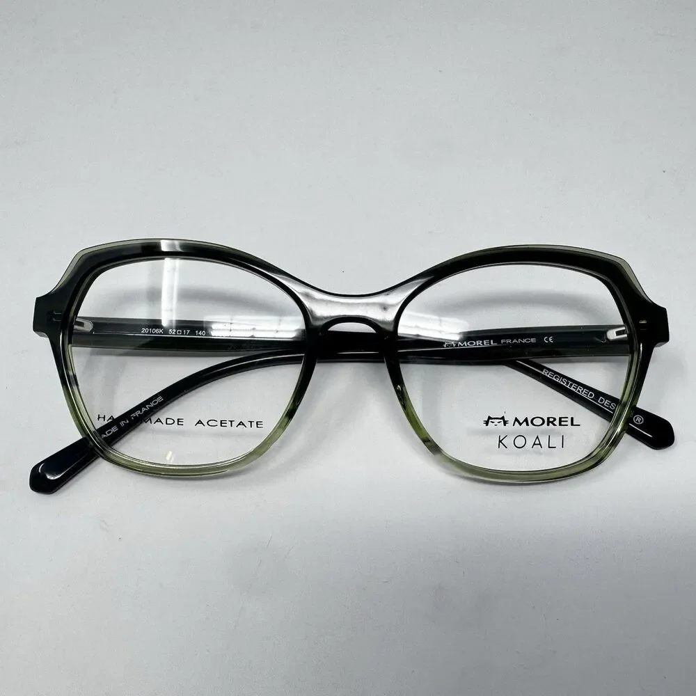 Morel Koali 20106K 52-17-140 Eyeglass Frames Black Olive France